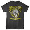 Steppenwolf Born To Be Wild Wolf Graphic T-Shirt - Classic Rock Music Clothing - Vintage Concert Lover Gift Idea
