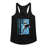 Street Fighter Chun Li Bw Character Pose Graphic Tank Top Arcade Gaming Retro Apparel Classic Video Game Fan