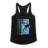 Street Fighter Chun Li Bw Character Pose Graphic Tank Top Arcade Gaming Retro Apparel Classic Video Game Fan