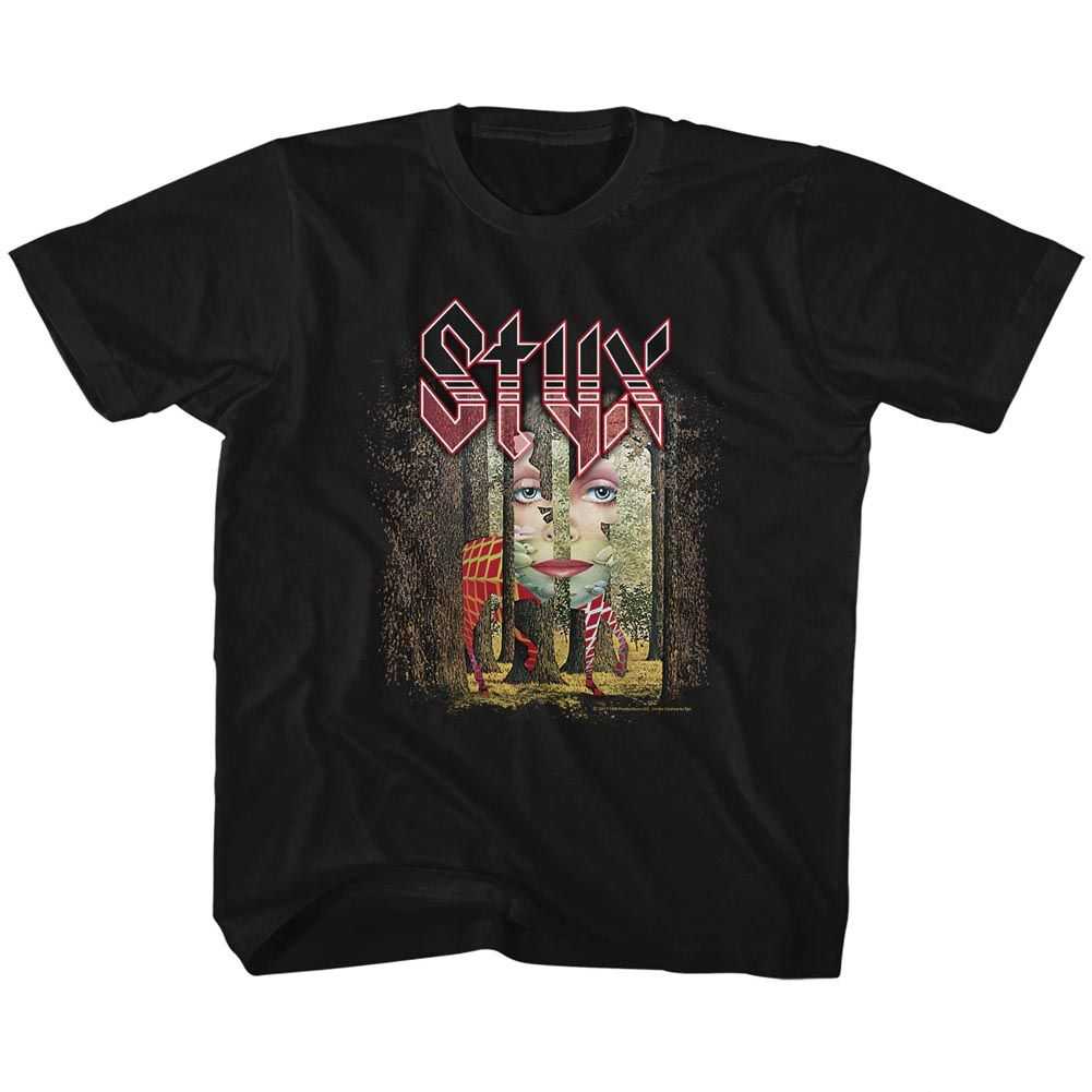 Styx The Grand Illusion Youth Graphic T-Shirt - Classic Rock Music Clothing - Vintage Concert Lover Gift Idea