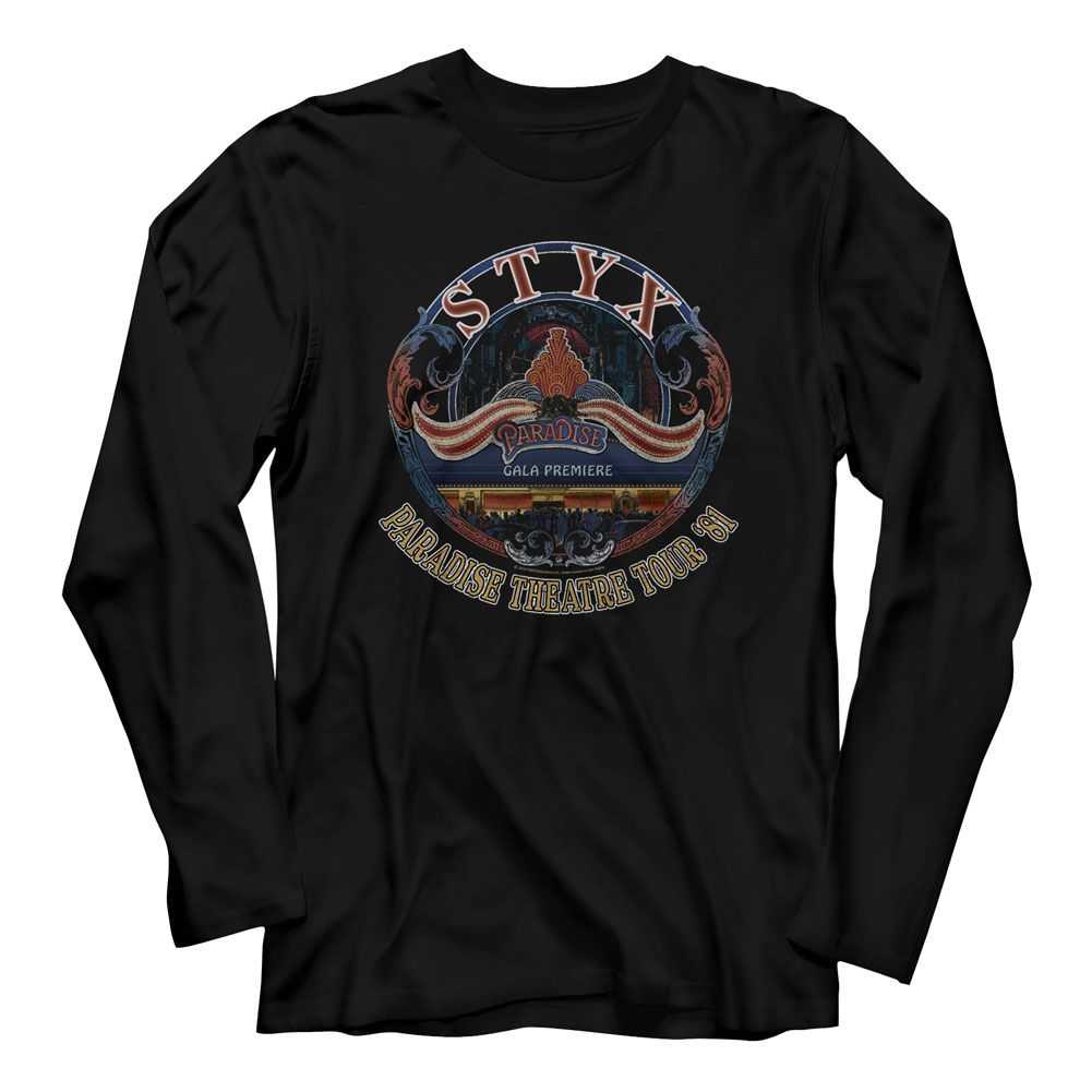 Styx Tour 81 Graphic Sweatshirt - Classic Rock Music Clothing - Vintage Concert Lover Gift Idea