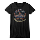 Styx 1981 Paradise Theatre World Tour Graphic Vintage Concert Tee Unisex Historic Stage Energy