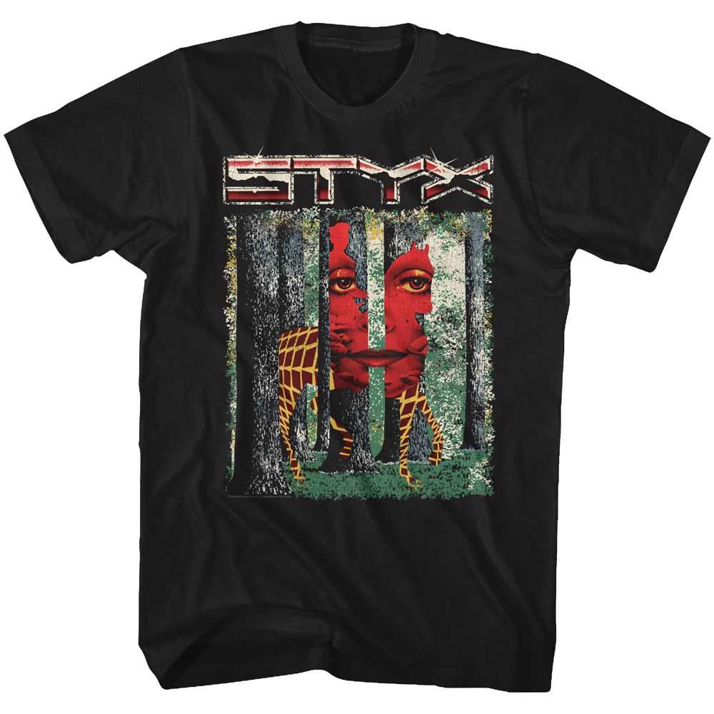 Styx The Grand Illusion 1977 Album Cover Graphic Vintage Concert Tee Unisex Retro Arena Rock Pick