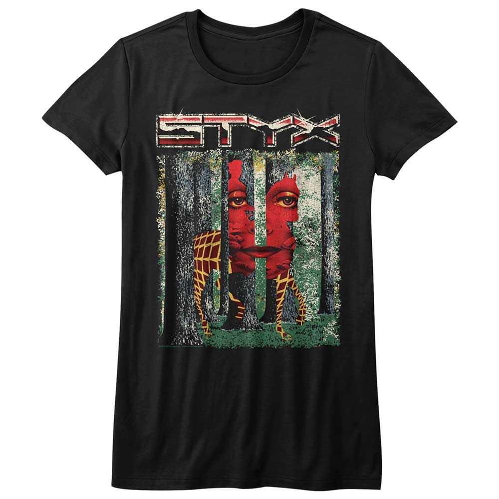 Styx The Grandillusion Graphic T-Shirt - Classic Rock Music Clothing - Vintage Concert Lover Gift Idea