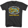 Styx Grand Illusion Tour Graphic T-Shirt - Classic Rock Music Clothing - Vintage Concert Lover Gift Idea