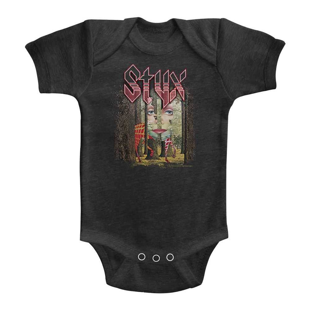 Styx The Grand Illusion Youth Graphic Bodysuit - Classic Rock Music Clothing - Vintage Concert Lover Gift Idea