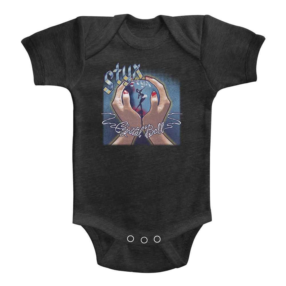 Styx Bright Ball Youth Graphic Bodysuit - Classic Rock Music Clothing - Vintage Concert Lover Gift Idea