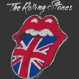 The Rolling Stones Union Jack Painted Tongue Graphic T-Shirt - Official Band Tee