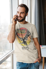 Rolling Stones 1975 Tour of the Americas Graphic Tee - Retro 70s Concert Apparel Music Clothing - Unisex Adult Fan Gift