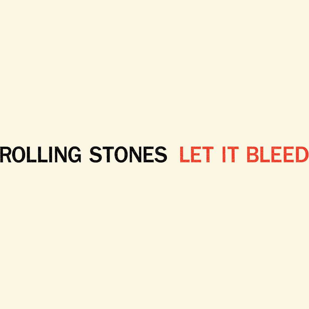 Rolling Stones Let It Bleed 1969 Front Back Graphic T-Shirt - Classic Rock Music Merch - Unisex Adult Concert Gift