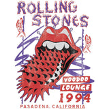 The Rolling Stones Voodoo Lounge Graphic T-Shirt - Official 1994 Two-Sided Band Tee
