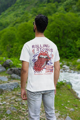 The Rolling Stones Voodoo Lounge Graphic T-Shirt - Official 1994 Two-Sided Band Tee