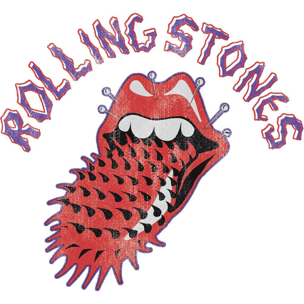 The Rolling Stones Voodoo Lounge Graphic T-Shirt - Official 1994 Two-Sided Band Tee