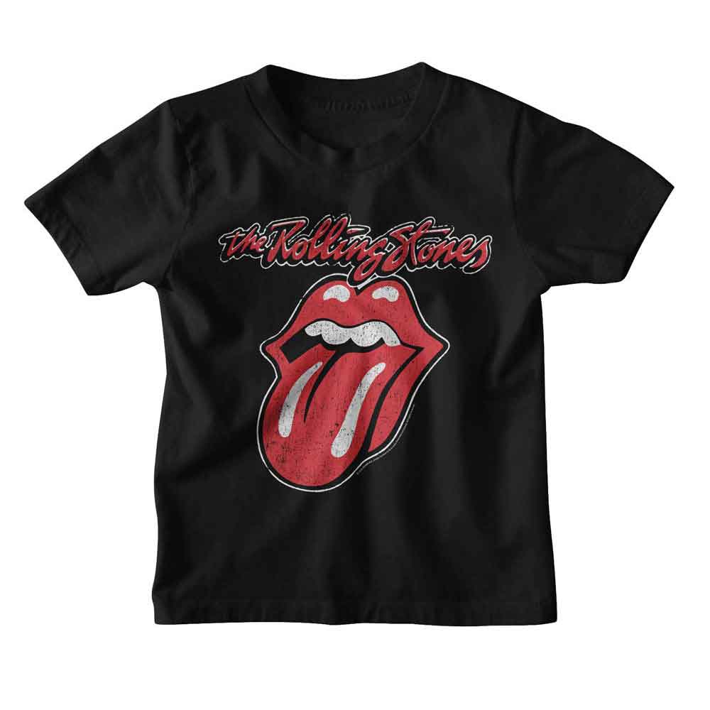 The Rolling Stones Kids Classic Tongue Logo Graphic T-Shirt - Official Youth Band Tee - Youth Size