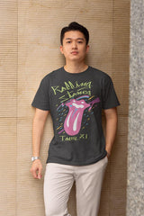 The Rolling Stones Stoned at the Dome Graphic T-Shirt - Official Two-Sided Band Tee