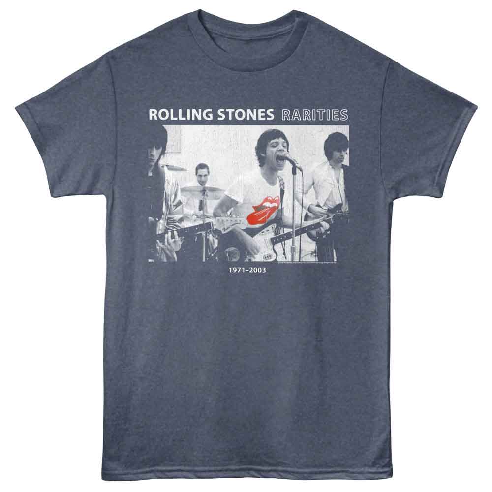 The Rolling Stones Rarities Graphic T-Shirt - Official Rock Band Tee