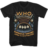 The Who Pinnacle Shrine Graphic T-Shirt - Classic Rock Music Clothing - Vintage Concert Lover Gift Idea