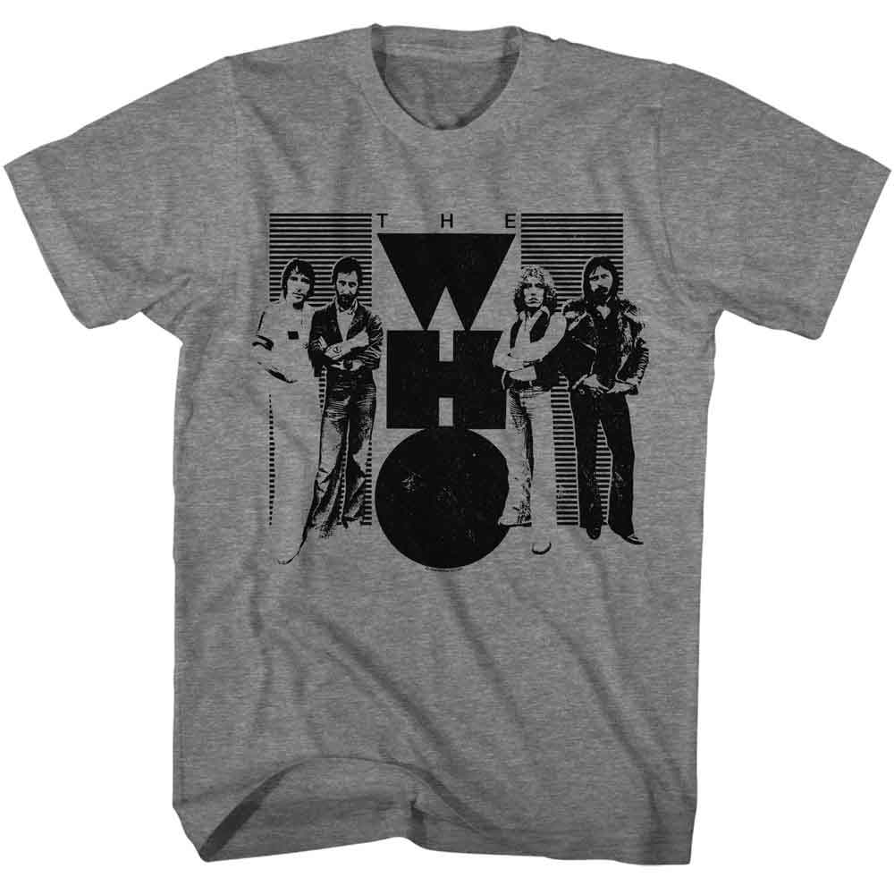 The Who 75 Graphic T-Shirt - Classic Rock Music Clothing - Vintage Concert Lover Gift Idea