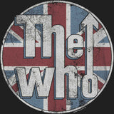 The Who Union Jack Graphic T-Shirt - Classic Rock Music Clothing - Vintage Concert Lover Gift Idea