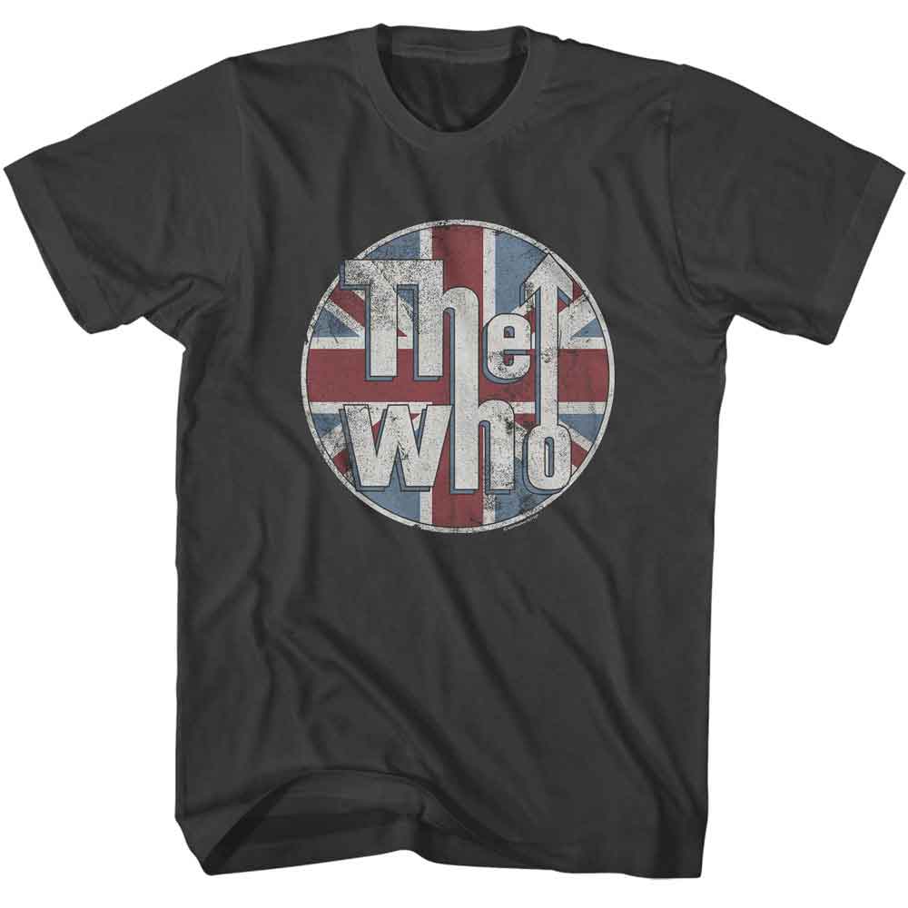 The Who Union Jack Graphic T-Shirt - Classic Rock Music Clothing - Vintage Concert Lover Gift Idea
