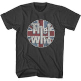 The Who Union Jack Graphic T-Shirt - Classic Rock Music Clothing - Vintage Concert Lover Gift Idea