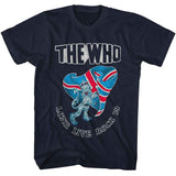 The Who Long Live Rock 79 Graphic T-Shirt - Classic Rock Music Clothing - Vintage Concert Lover Gift Idea