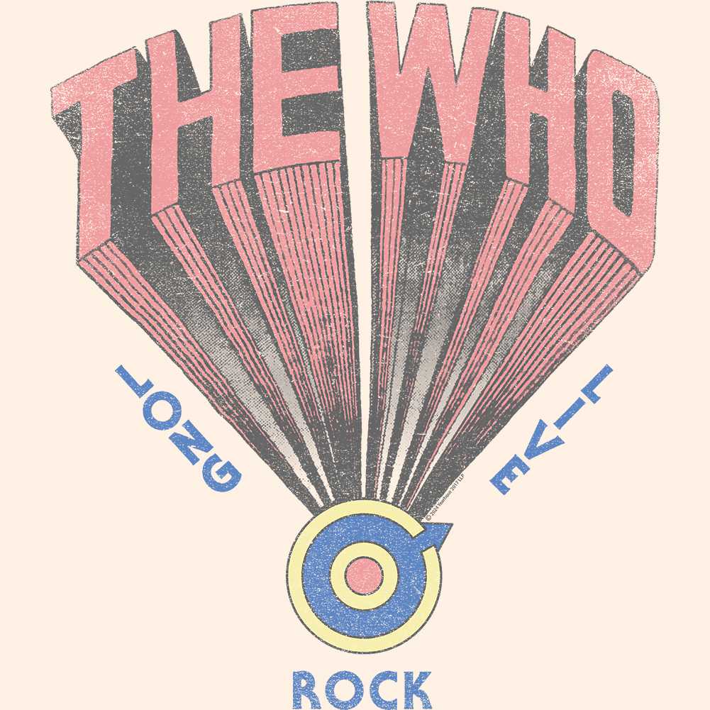 The Who Long Live Rock Graphic T-Shirt - Classic Rock Music Clothing - Vintage Concert Lover Gift Idea