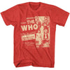 The Who Pontiac Stadium Graphic T-Shirt - Classic Rock Music Clothing - Vintage Concert Lover Gift Idea