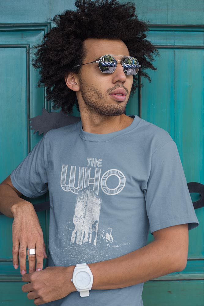The Who Whos Next Life House Graphic T-Shirt - Classic Rock Music Clothing - Vintage Concert Lover Gift Idea