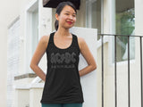 AC/DC Back In Black Adult Woman Tank Top - Retro Rock Music Clothing - Concert Lover Gift Idea