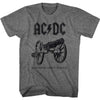 AC/DC About To Rock Again Adult Graphic T-Shirt - Retro Rock Music Clothing - Concert Lover Gift Idea