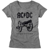 AC/DC About To Rock Again Adult Graphic T-Shirt - Retro Rock Music Clothing - Concert Lover Gift Idea