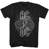 AC/DC Let There Be Rock Adult Graphic T-Shirt - Retro Rock Music Clothing - Concert Lover Gift Idea