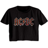 AC/DC Leopard Print Adult Woman Tank Top - Retro Rock Music Clothing - Concert Lover Gift Idea