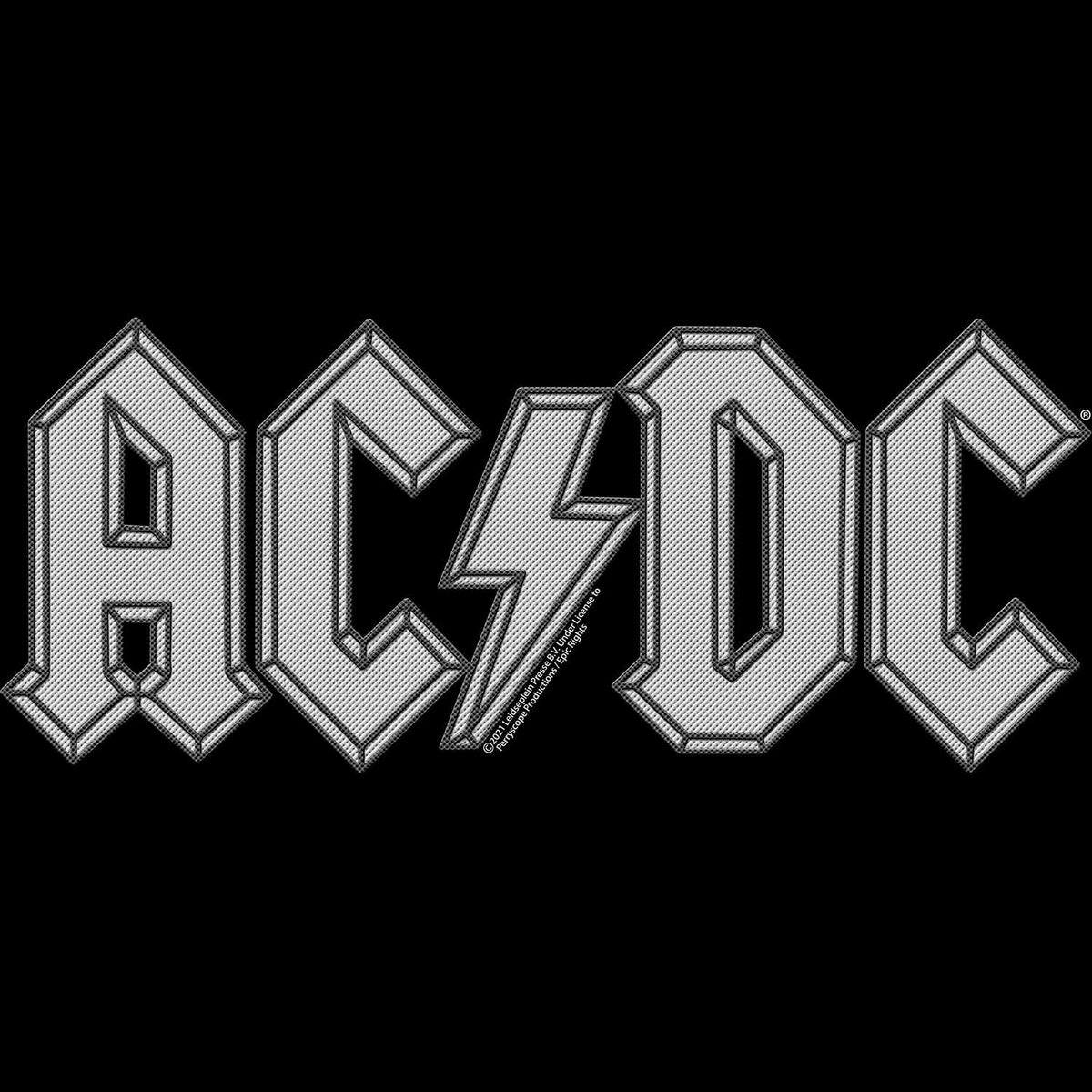 AC/DC Patch Graphic Tee - Vintage Hard Rock Concert Apparel - Adult Music Fan Gift