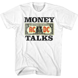 AC/DC Moneytalks Adult Graphic T-Shirt - Retro Rock Music Clothing - Concert Lover Gift Idea