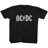 AC/DC Patch Youth Graphic T-Shirt - Retro Rock Music Clothing - Young Concert Lover Gift Idea