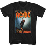 AC/DC Let There Be Rock Adult Graphic T-Shirt - Retro Rock Music Clothing - Concert Lover Gift Idea