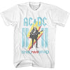 AC/DC Columns Who Made Who Graphic T-Shirt - Official Classic Rock Band Tee