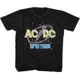 AC/DC 1978 Tour Kids Graphic T-Shirt - Official Rock Band Concert Youth Tee