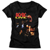 AC/DC Live Album Graphic T-Shirt - Official Classic Rock Band Concert Tee
