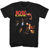AC/DC Live Album Graphic T-Shirt - Official Classic Rock Band Concert Tee