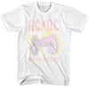 AC/DC Flame Cannon Graphic T-Shirt - For Those About to Rock Band Tee