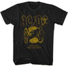 AC/DC For Those About to Rock Graphic T-Shirt - Monochrome Official Band Tee