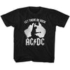 AC/DC Australia Youth Graphic T-Shirt - Retro Rock Music Clothing - Young Concert Lover Gift Idea