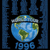 AC/DC Back in Black World Tour Graphic T-Shirt - Official Two-Sided Concert Band Tee
