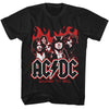 AC/DC Highway to Hell Two-Tone Graphic T-Shirt - Official Classic Rock Band Tee