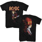 AC/DC Ballbreaker 1996 Tour Graphic T-Shirt - Official Two-Sided Concert Band Tee