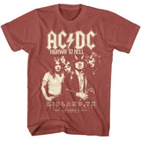 AC/DC Highway to Hell Texas Tour Graphic T-Shirt - Official Rock Band Tee