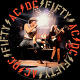 AC/DC 50th Anniversary Band on Stage Graphic T-Shirt - Official Live Rock Band Tee